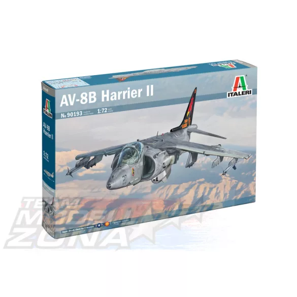 Italeri 1:72 AV-8B Harrier II makett