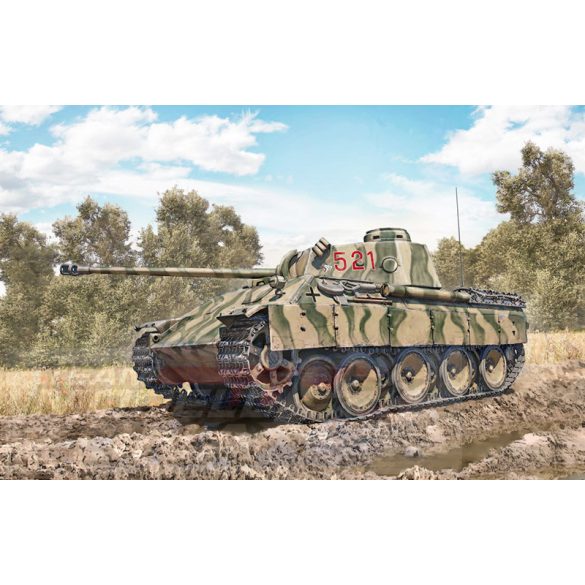 Italeri 1:35 Pz. Kpfw. V Panther Ausf. D makett