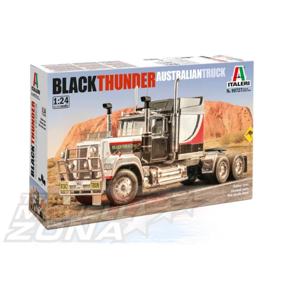 Italeri 1:24 BLACK THUNDER Australian truck makett