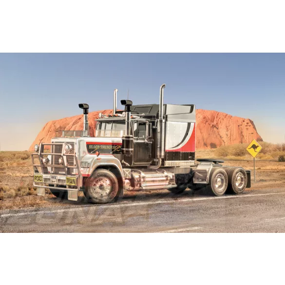 Italeri 1:24 BLACK THUNDER Australian truck makett