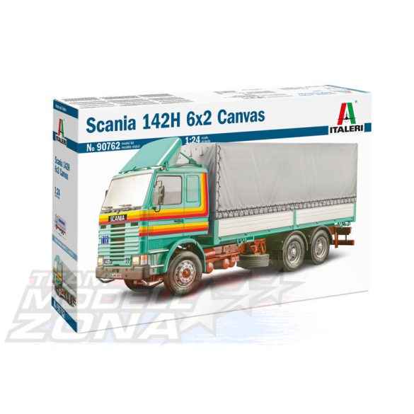 Italeri 1:24 Scania 142H 6x2 Canvas makett