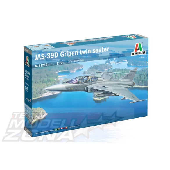 Italeri 1:72 JAS-39D Gripen Twin Seater makett