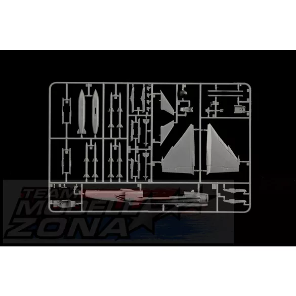 Italeri 1:72 JAS-39D Gripen Twin Seater makett