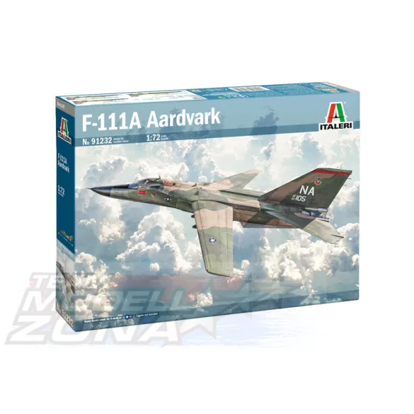 Italeri 1:72 F-111A Aardvark makett