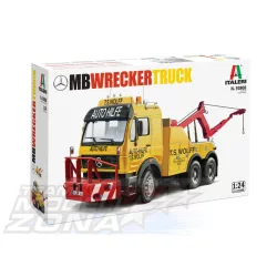 Italeri 1:24 Mercedes-Benz Wrecker truck makett