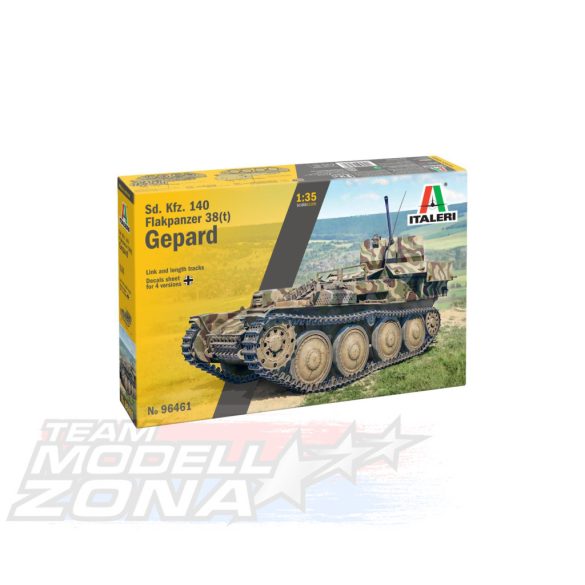 Italeri 1:35  Ger. Sd.Kfz.140 Flakpanzer 38 Gep. makett