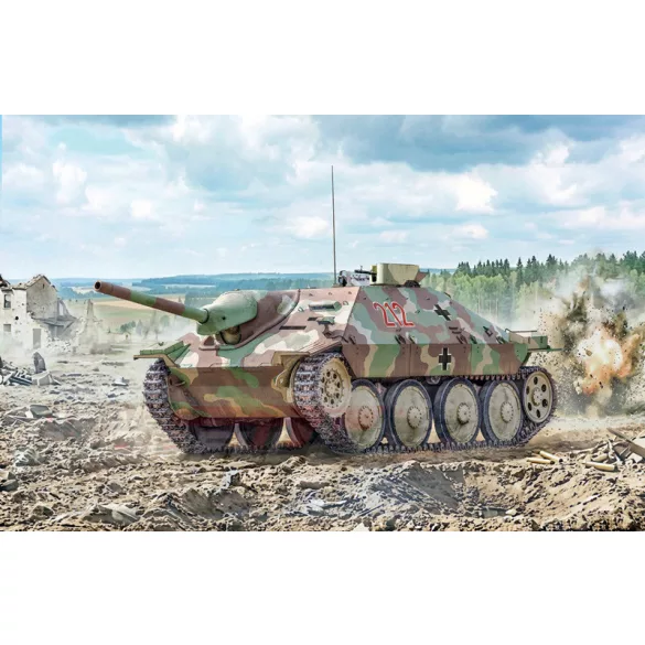 Italeri 1: 35 JAGDPANZER 38(t) HETZER makett