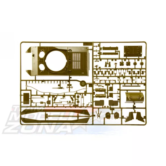 Italeri 1:35 M36B1 90mm GMC makett