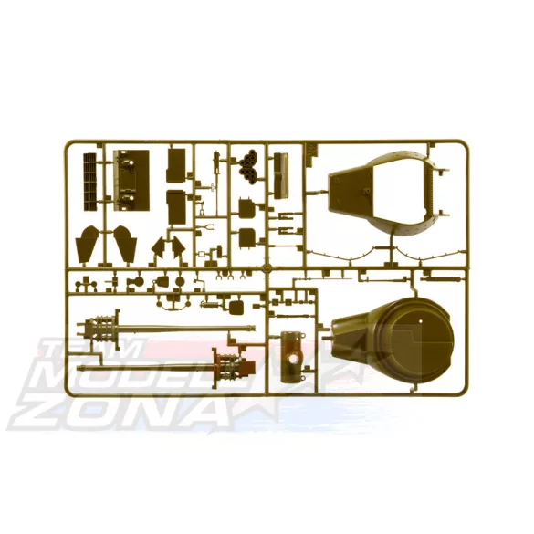 Italeri 1:35 M36B1 90mm GMC makett