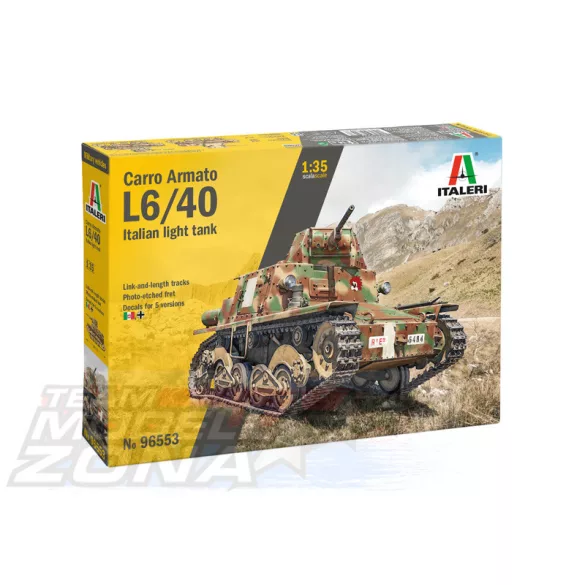 Italeri 1:35 Carro Armato L6 / 40 makett