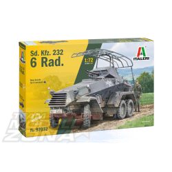 Italeri  1:72 Sd. Kfz. 232 6 Rad. makett