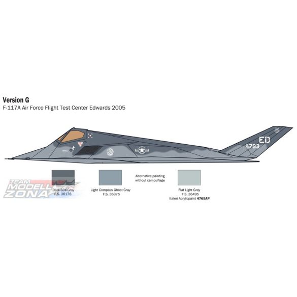 Italeri - F-117 A NIGHTHAWK - makett