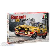 Italeri - 1:24 renault R5 rally makett - makett