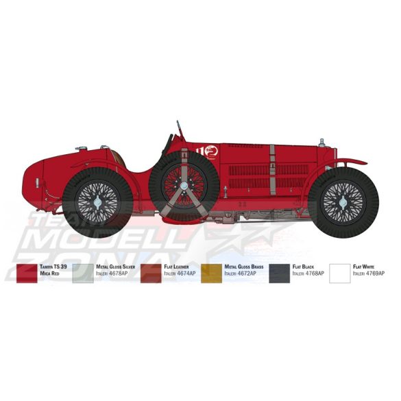 1:12 Alfa Romeo 8C/2300 1931-33 - Italeri