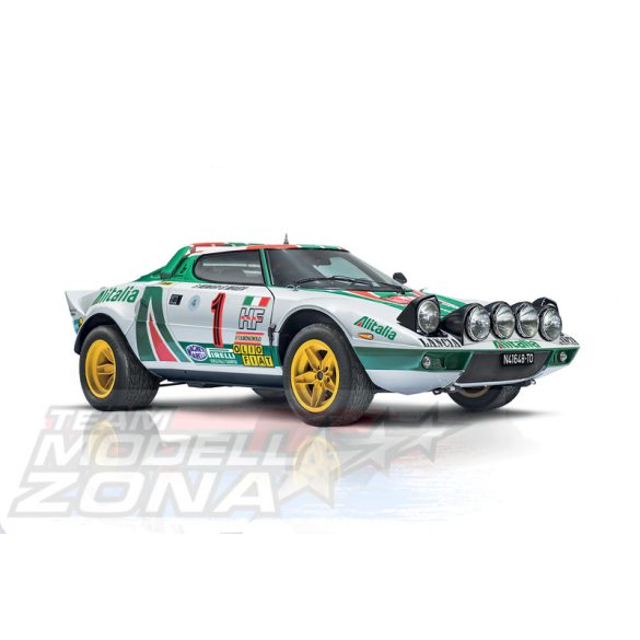 Italeri 1:12 Lancia stratos HF Gr.4 Monte Carlo 1977 makett