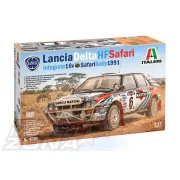 Italeri 1:12 Lancia Delta HF Safari makett