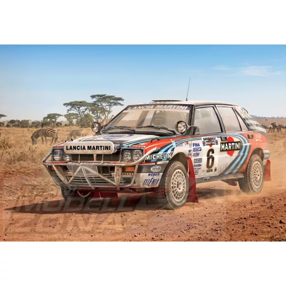 Italeri 1:12 Lancia Delta HF Safari makett
