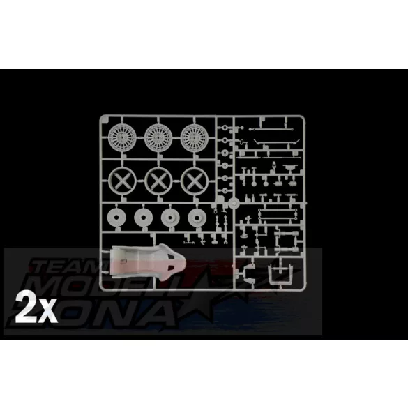 Italeri 1:12 Lancia Delta HF Safari makett