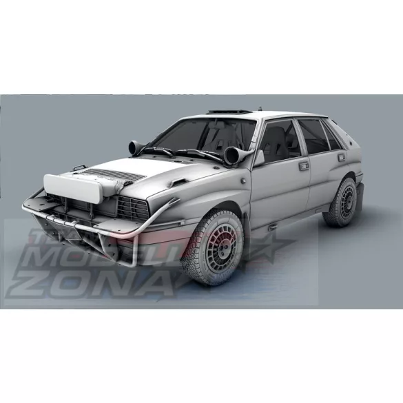 Italeri 1:12 Lancia Delta HF Safari makett