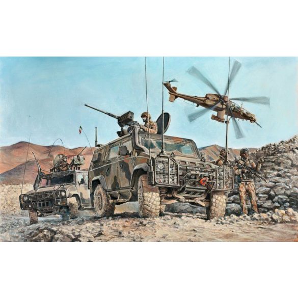 Italeri - 1:35  4x4 IVECO Lince Military Vehicle - makett