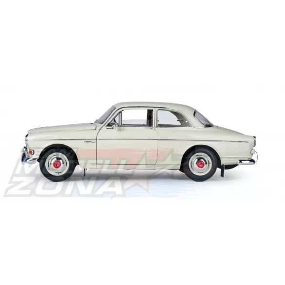 IXO - 1:8 Volvo 122S Amazon - hangos, fénnyel - fémelemekkel - prémium építőkészlet