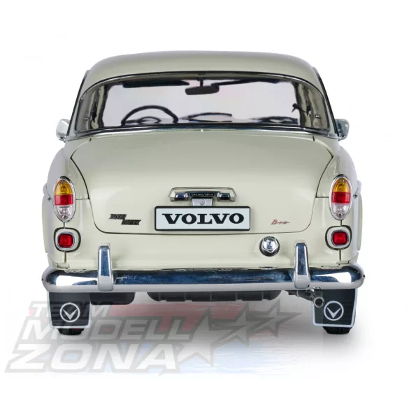 IXO - 1:8 Volvo 122S Amazon - hangos, fénnyel - fémelemekkel - prémium építőkészlet
