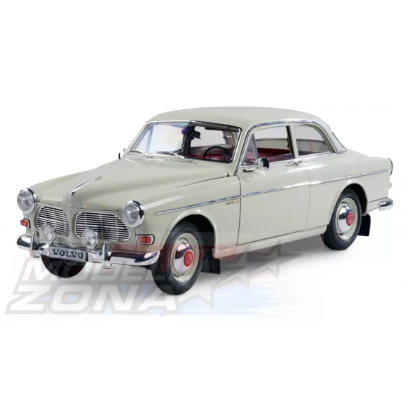 IXO - 1:8 Volvo 122S Amazon - hangos, fénnyel - fémelemekkel - prémium építőkészlet