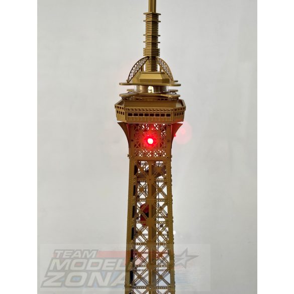 IXO 10104 Eiffelturm | Licht + Aufzüge | 120 cm | Premium Architektur-Metallbausatz 1:270