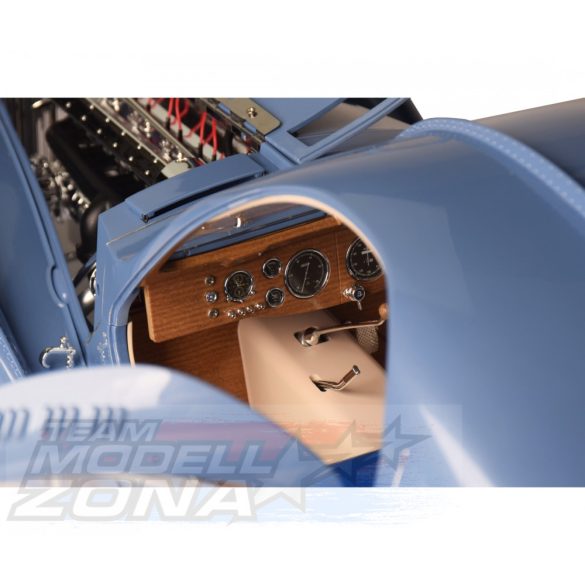 IXO - 1:8  Bugatti 57 SC - hangos - fémelemekkel - prémium építőkészlet