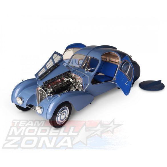 IXO - 1:8  Bugatti 57 SC - hangos - fémelemekkel - prémium építőkészlet