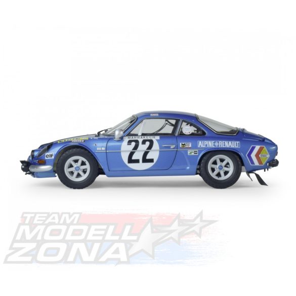 IXO 1:8 IXO Renault Alpine A110 Rally (WB) prémium építőkészlet