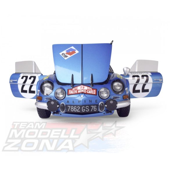 IXO 1:8 IXO Renault Alpine A110 Rally (WB) prémium építőkészlet