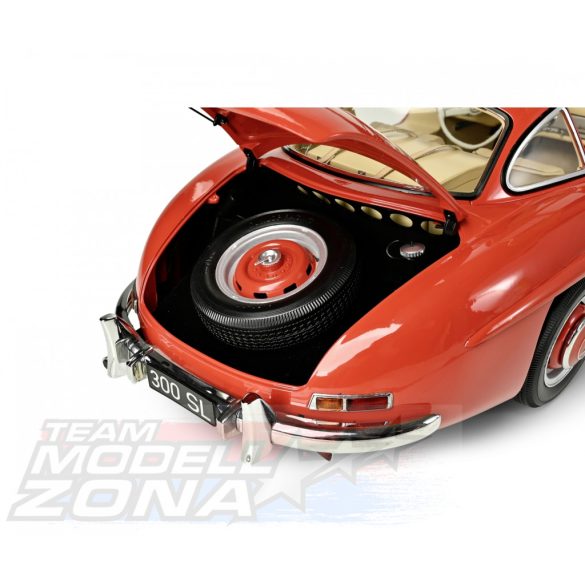 IXO 1:8 IXO Mercedes 300 SL Red prémium építőkészlet