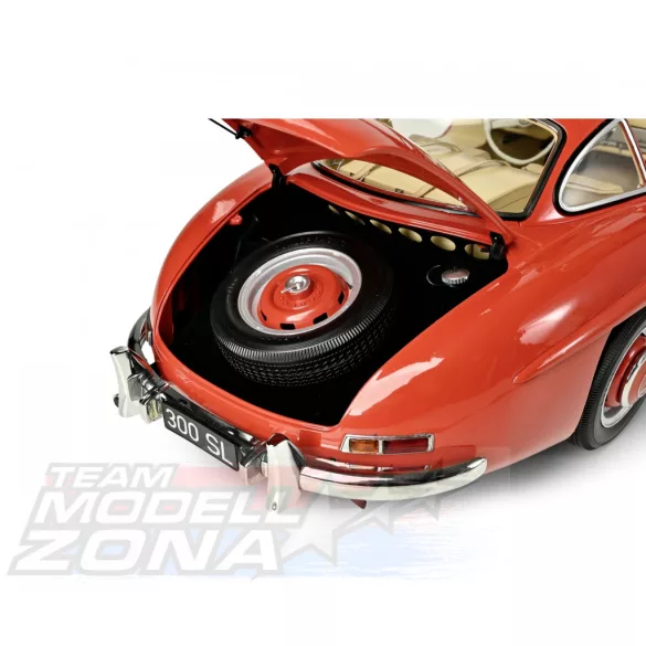 IXO 1:8 IXO Mercedes 300 SL Red prémium építőkészlet