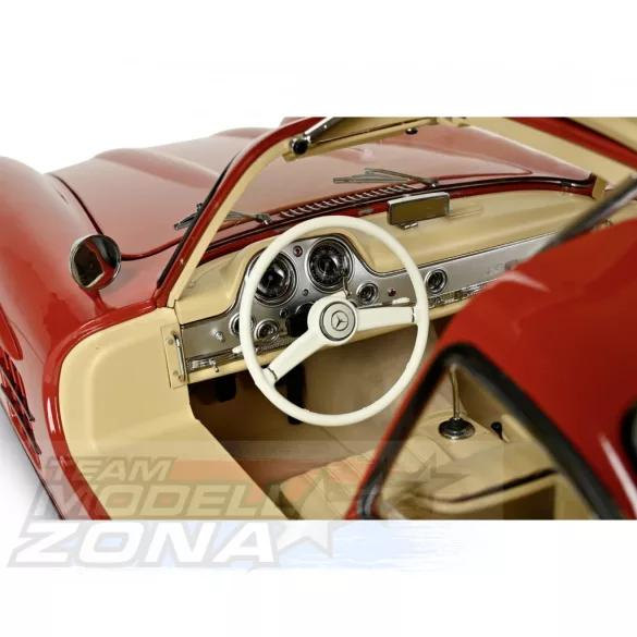 IXO 1:8 IXO Mercedes 300 SL Red prémium építőkészlet