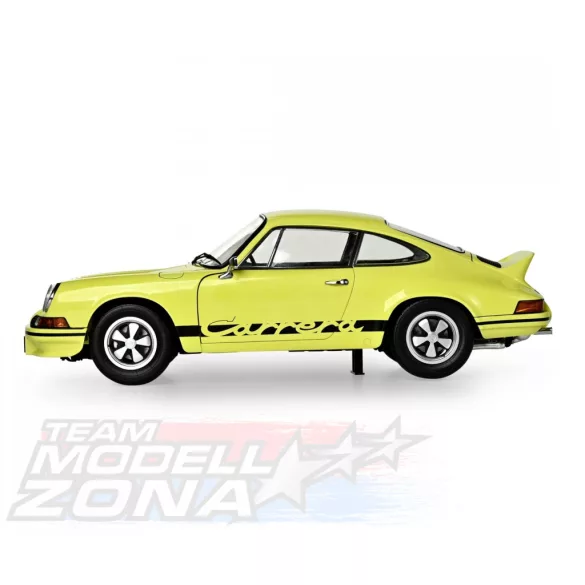 IXO 1:8 Porsche 911 RS 2.7 Yellow/ Black prémium építőkészlet