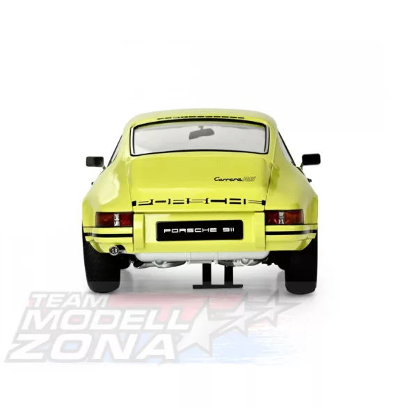 IXO 1:8 Porsche 911 RS 2.7 Yellow/ Black prémium építőkészlet