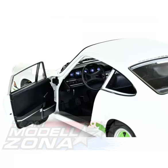 IXO 1:8 Porsche 911 RS 2.7 White/Green prémium építőkészlet