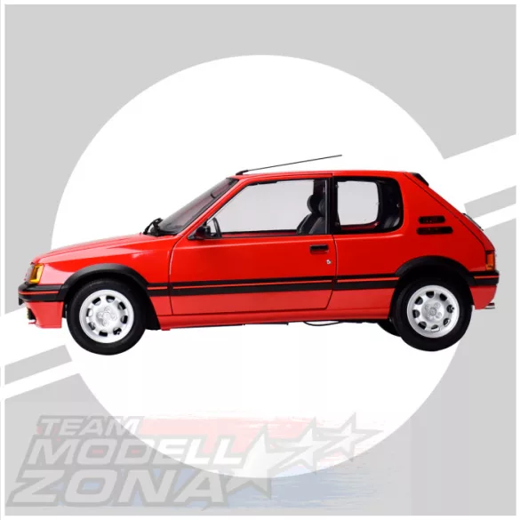 IXO 1:8 Peugeot 205 GTI piros prémium építőkészlet