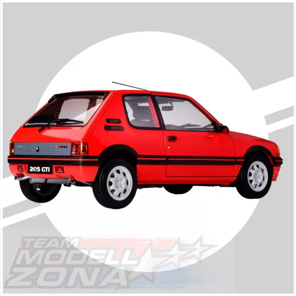 IXO 1:8 Peugeot 205 GTI piros prémium építőkészlet
