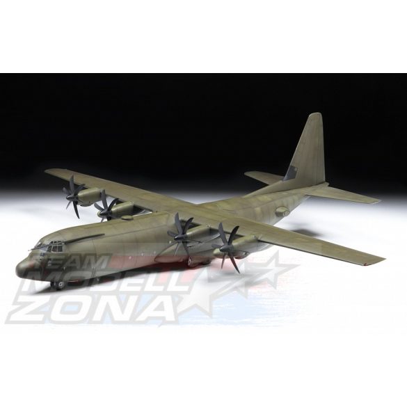Zvezda - 1:72 C-130J-30 amerikai katonai teherszállító repülőgép - makett