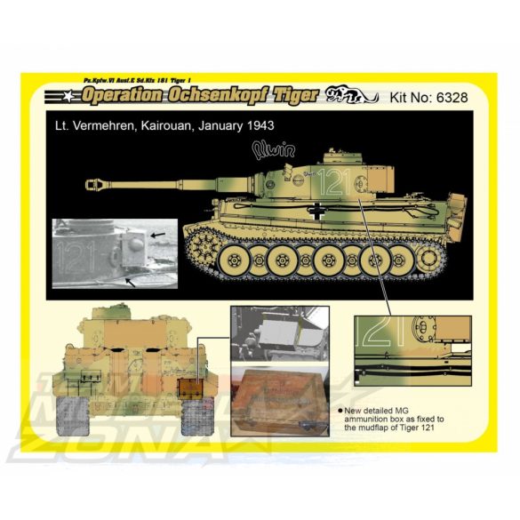 DRagon - 1:35 "Operation Ochsenkopf Tiger" makett