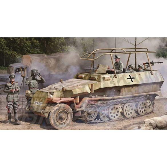 Dragon 1:35  Sd.Kfz. 251/6 Ausf. C Command Vehicle makett