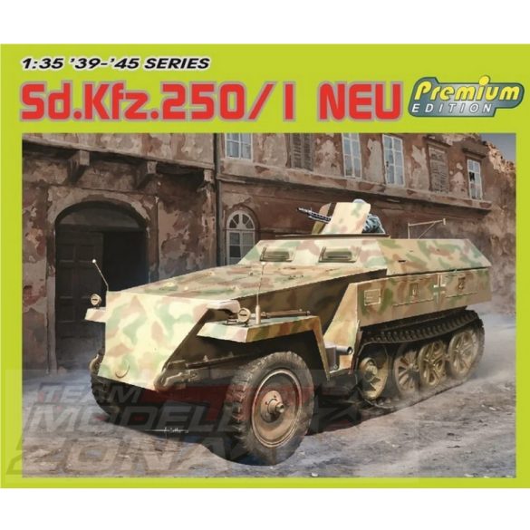 Dragon 1:35 Sd.Kfz.250/1 NEU (Premium  Edition) makett