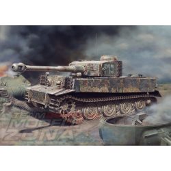   Dragon - 1:35 Panzerkampfwagen VI E változat Tigris - makett