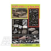 Dragon 1:35 Sd.Kfz.250/1 le SPW Alte makett