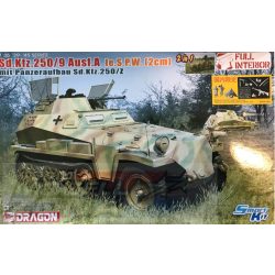   Dragon 1:35 1/35 Sd.Kfz.250/9 le.s.P.W. (2cm) mit Panzeraufbau Sd.Kfz.250/Z makett