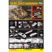 Dragon 1:35 Sd.Kfz.234/2 Luchsturm makett