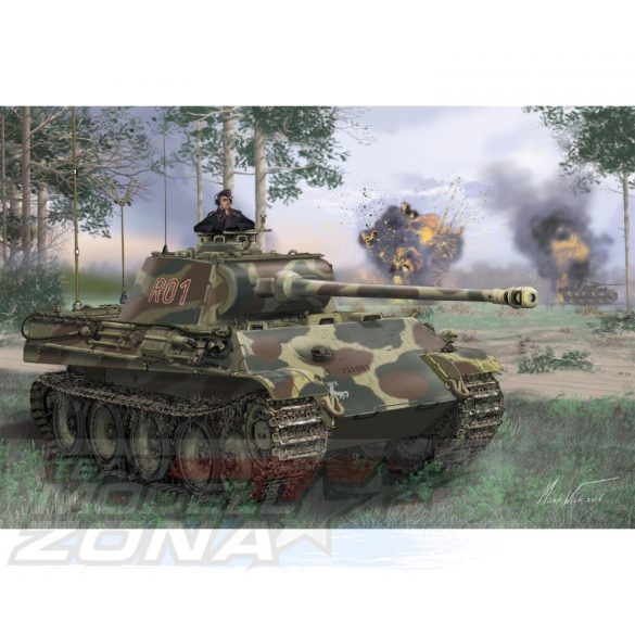 Dragon 1:35 Befehls Panther Ausf.G (Prem.Edit.) makett