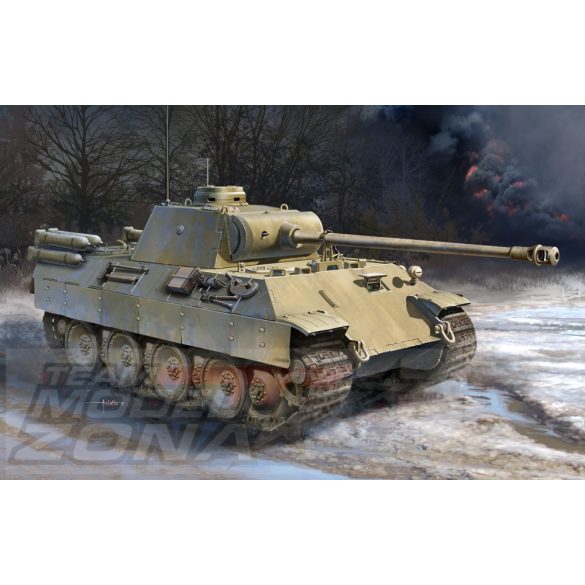 1:35 Panther D w/"Stadtgas" Fuel Tanks - Dragon